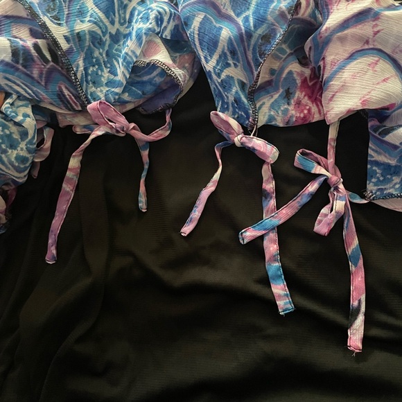 Alberto Makali Convertible Bubble Fairy Maxi Slip Skirt Dress Small Y2K Boho - Picture 6 of 12